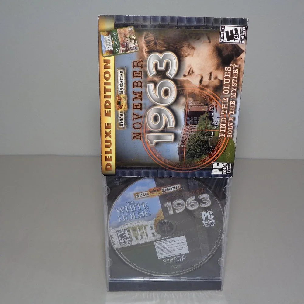 NOVEMBER 1963 New PC DVD-ROM Video Game / Deluxe Edition